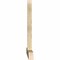 Ekena Millwork Portland Rough Sawn Timber Gable Bracket, Douglas Fir, 84"W x 53"H x 4"D x 6"F, 15/12 Pitch GBW084X53X0406POR00RDF - alternate 2